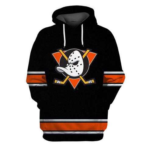 Ducks Black Alternate All Stitched Hooded Sweatshirt,We sell and wholesale Ducks Black Alternate All Stitched Hooded Sweatshirt on line form chian!